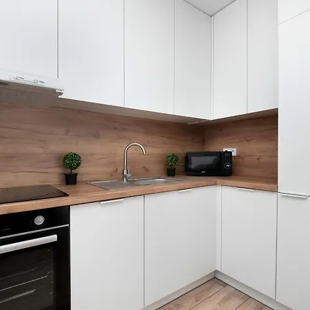 Appartamento Comfortable With Balcony And Private Parking Space By Renters Łódź